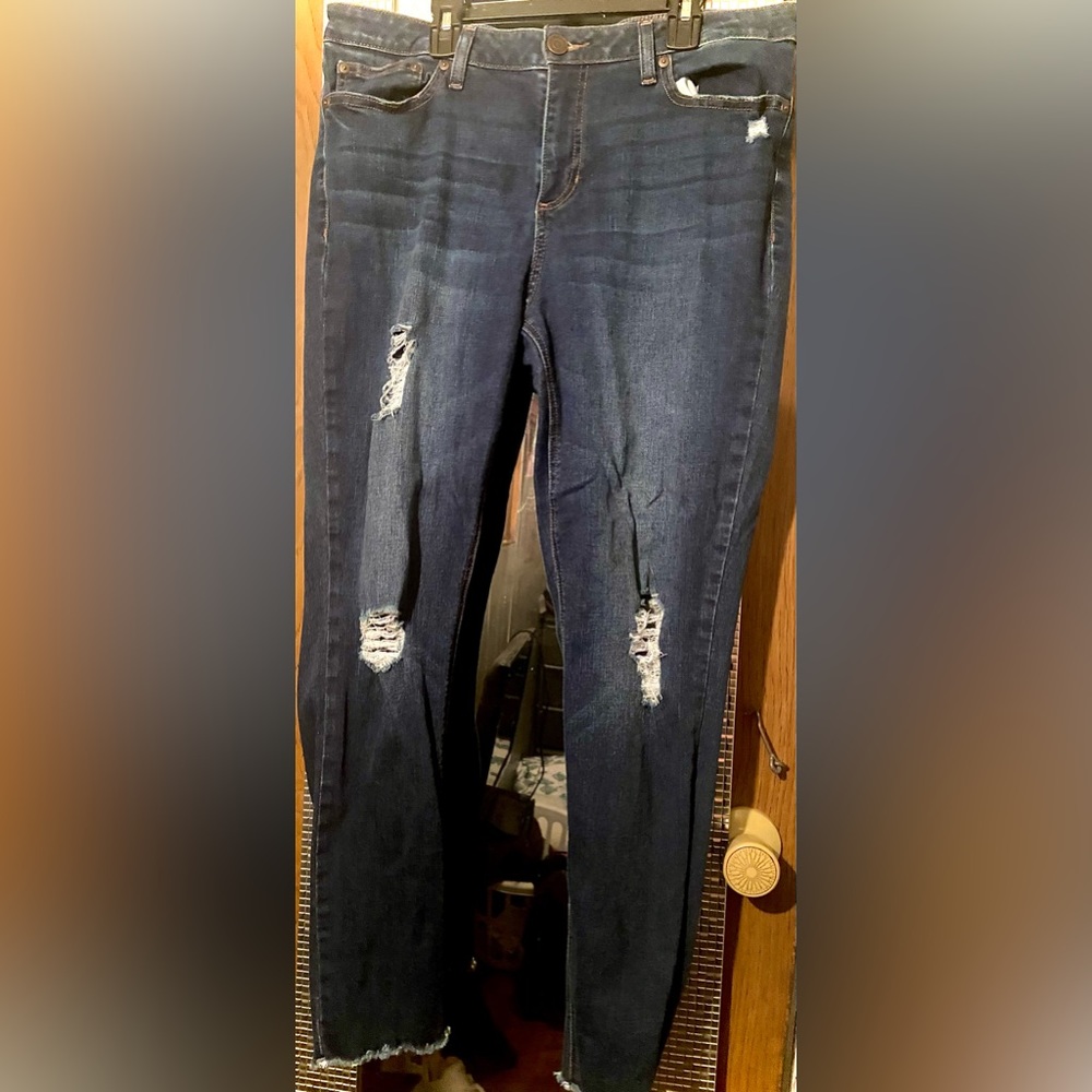 lauren conrad size 16 jeans- dark wash!